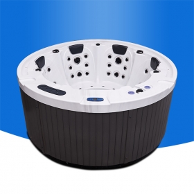 Round Balboa 4 Person  Spa Hot Tub JY8010A With Four Seats And Step 