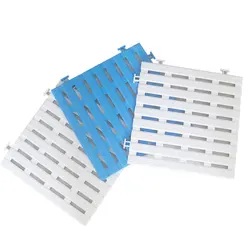 swimming pool wavy style grating plastic pool gutter grating swimmer pool grate 