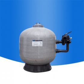 Clamp and screw connection swimming pool water sand filter with fiberglass and ABS 