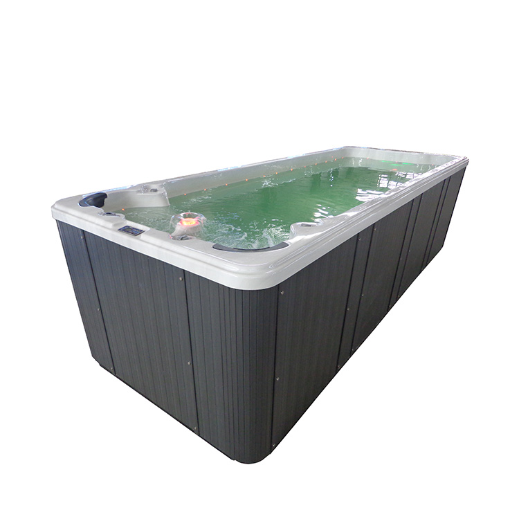 outdoor large swim spa 