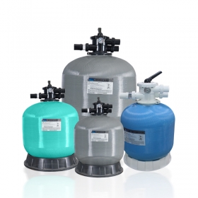 Top mount pool sand filter