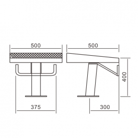 Pikes One Step Starting Block For Competition Swimming Pool 