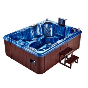 Outdoor Whirlpool Hot Tub 6 Person Massage Acrylic Swim Spa Tubs 