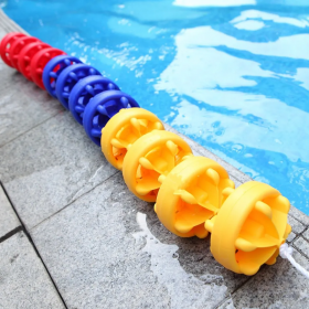 March High Quality Race Accessories 11cm/12cm/15cm PVC Swimming Pool Lane Rope 