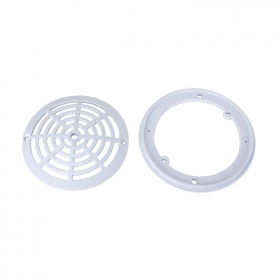 Swimming Pool Accessories Plastic Fitting Cover Round Main Drain for Pool 