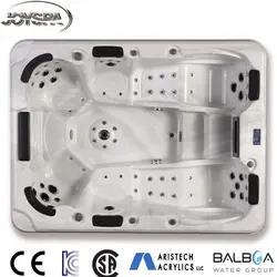 Factory China 6 Person Massage Acrylic Swim Spa Tubs Outdoor Whirlpool Hot Tub