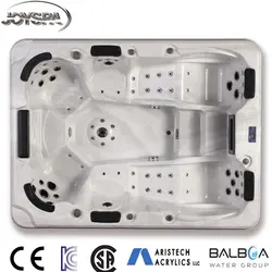 Factory China 6 Person Massage Acrylic Swim Spa Tubs Outdoor Whirlpool Hot Tub 