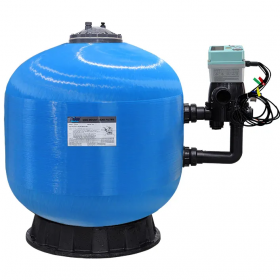 Clamp and screw connection swimming pool water sand filter with fiberglass and ABS 