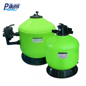 PIKES Fiberglass Laminated Top Mount Sand Filter for Swimming Pool Filtration System 